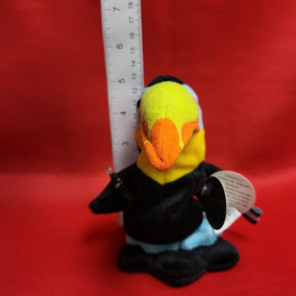 Coca Cola Toolu the Toucan Honduras Bean Bag Plush Beanie 1999 - Picture 4 of 12